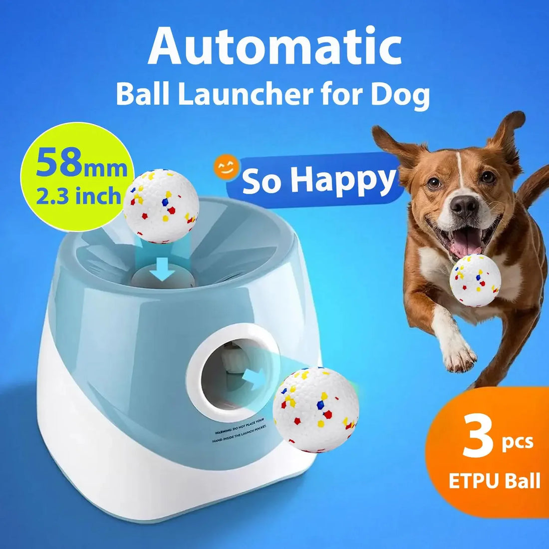 Dog Ball Thrower Launcher Ball 