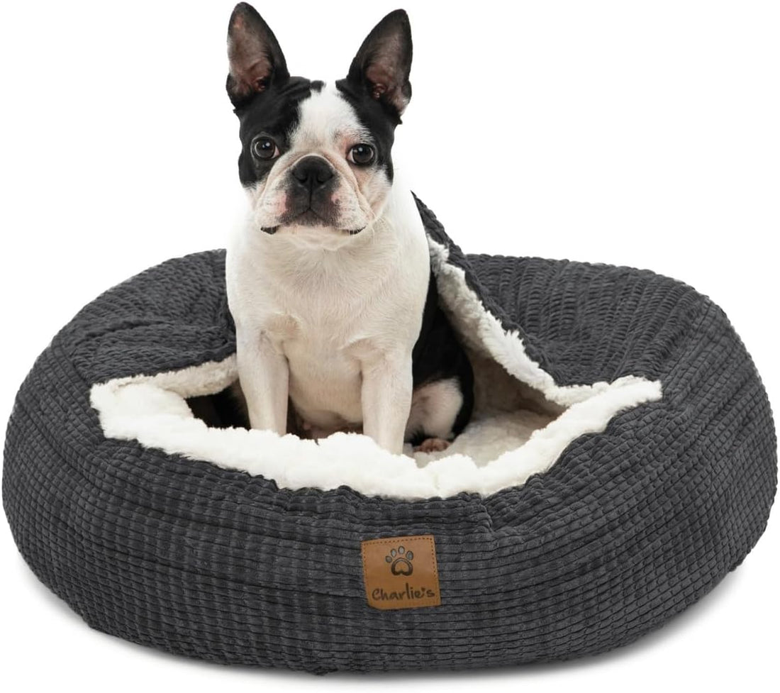 Cozy Calming Hooded Pet Bed